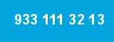 933 111 32 13 933 111 32 13
